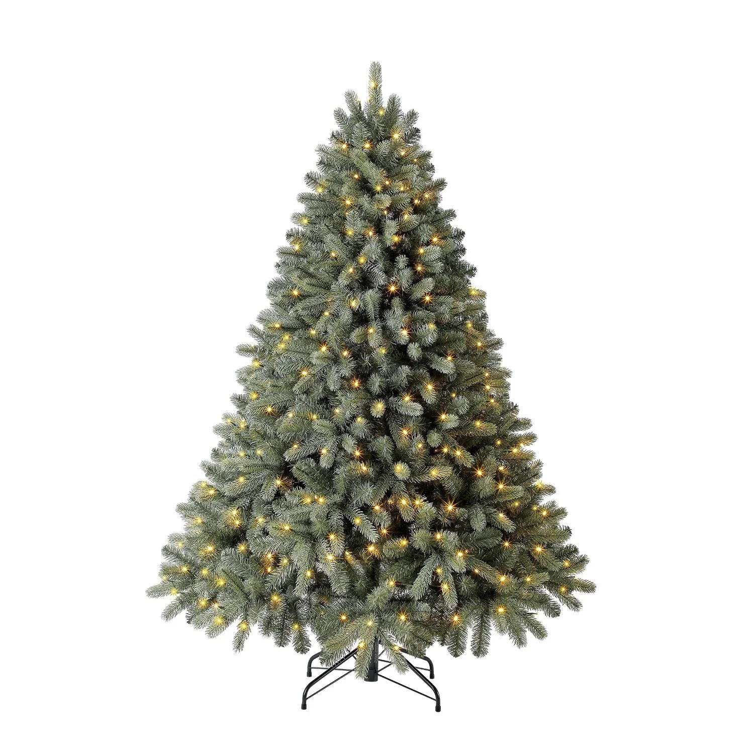 "Evergreen Artificial Christmas Tree Vermont Spruce including Light Chain 180 cm Green image"