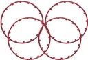 Rim Ringz rim ring, 15 inches, color red