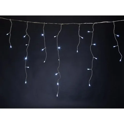 "Vellight Icicle Christmas Lights - 4 x 0.6 m - 144 LEDs - White - Indoor and Outdoor image"