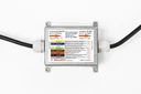 Voltage reducer 24-12 Volt fixed installation aluminum housing