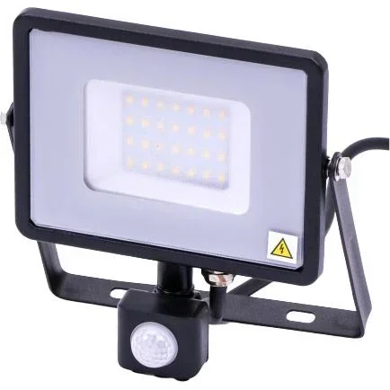 "VT-30-S-Z LED headlight with sensor - 30 W - 2400 Lm - 4000K - black image"