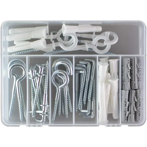 "Screw hooks - Assortment Pirat Hook Mix 60 pieces image"