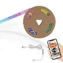 USB SMART Wifi + Bluetooth RGB LED flex strip, 5m, APP control, 150 RGB LEDs
