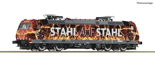 "Electric locomotive 185 077 "STEEL on STEEL" of the Deutsche Bahn, H0, AC image"