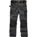 Pro Flex Plus work trousers, grey 34R