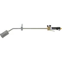 Titanium burner with rotating hose nipple