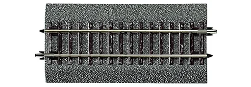 "6 pieces straight track G½ with bedding, length 115 mm image"