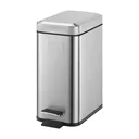 Stainless steel pedal bin, 5L