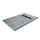 Duschelement 80 x 120 x 4 cm