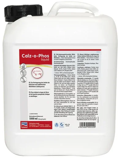 "Calz-o-Phos Liquid 5 liters in a canister image"