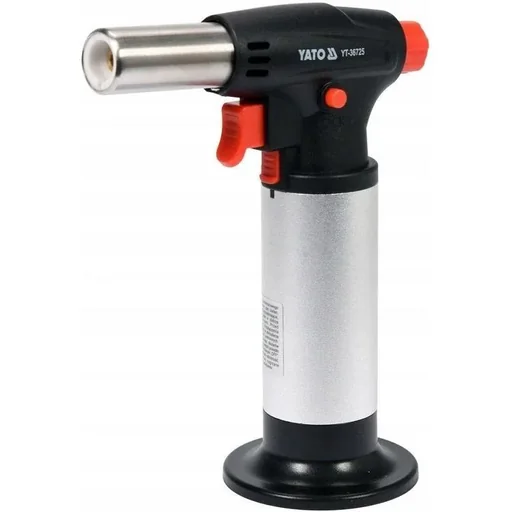 "Crème brulee burner with piezo ignition - 200W - with lock function image"