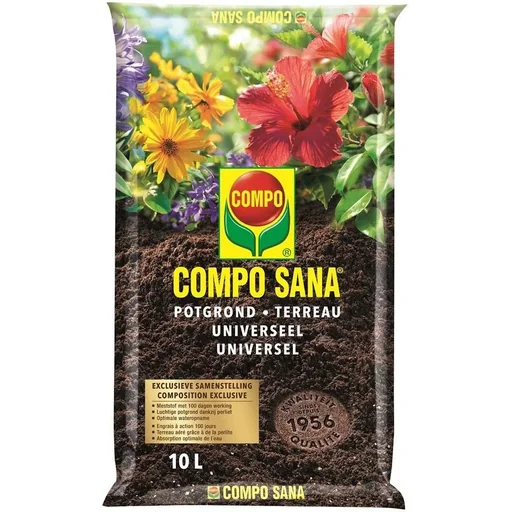 "Sana 3 pieces 10L potting soil - Universal - 100 days of operation image"