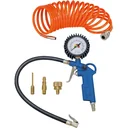 Pneumatic tools 5-piece accessory set