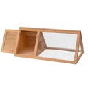 Wooden rabbit hutch