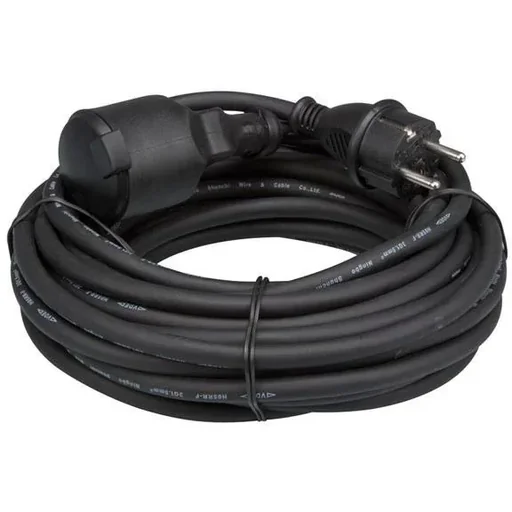"Extension cable - 10M - rubber - pin earthing - 3G1.5 - IP44 image"