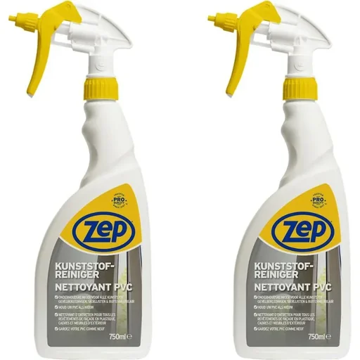 "ZEP Plastic Cleaner - 750 ml x 2 pieces - Value Pack - 2 pieces image"