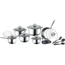 Herenthal 18-piece pot set - marble coating