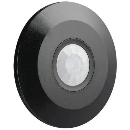 "VT-8027 Motion detector with twilight switch - ceiling - black image"