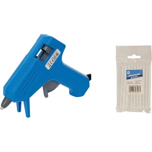 "Glue gun mini 7.2 x 100 mm INCLUDING 10 cartridges image"