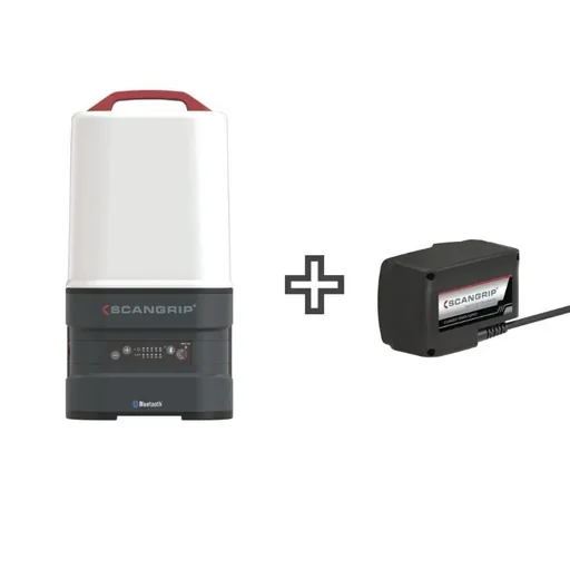 "Work light AREA 10 CAS + Scangrip CAS power supply image"