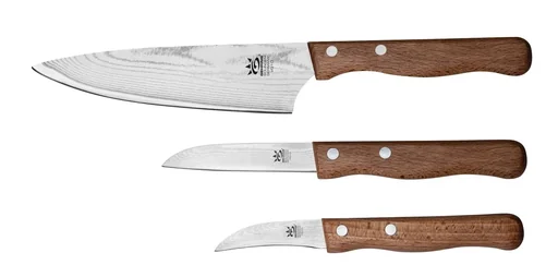"Damascus knife set Maxi, 3-piece image"