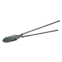 Post hole spade, solid metal design