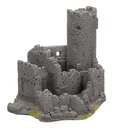 Burgruine, 20 x 16.3 cm, 16.5 cm boy