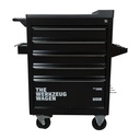Workshop trolley - 5 drawers, EMPTY