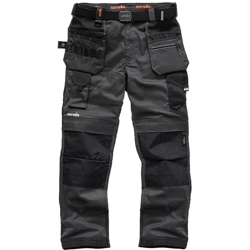 "Pro Flex Plus work trousers, grey 38R image"