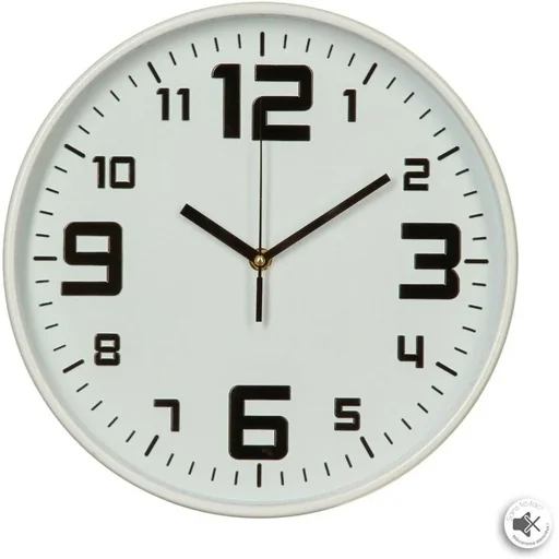 "Wall Clock - 30 cm - White image"