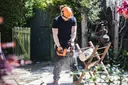 LS C35 - 2x 20 V chainsaw - incl. batteries and charger