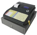 Cash register with 3 + 8 compartments, flat keyboard and TSE 3-year license