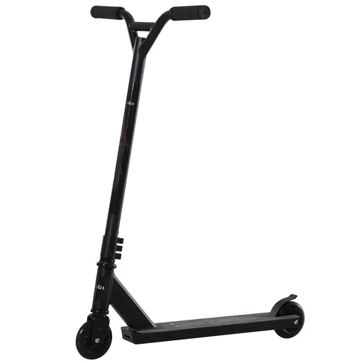"Step PU wheels for children aged 14 and over, aluminum, black image"