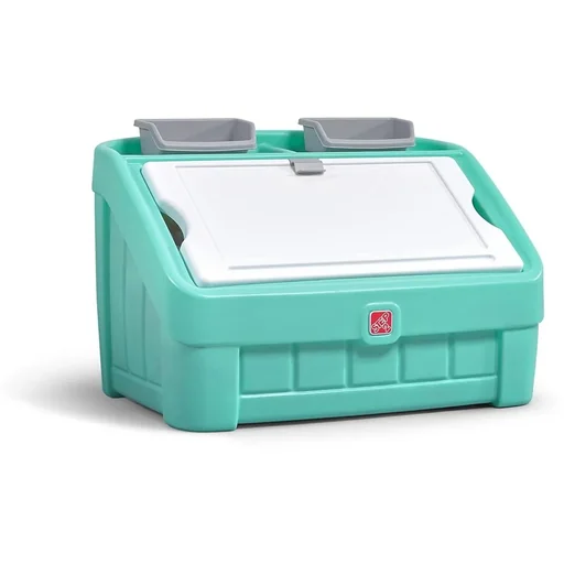 "2-in-1 Toy Box & Art Cover image"