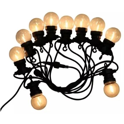 "VT-71510 LED Piercing Cable - 5 Meters - With Plug - 10x 0.6w LED Lamps image"