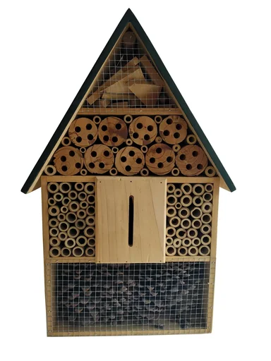 "Wooden insect house/hotel image"