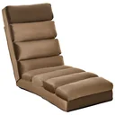Sleeping chair folding mattress folding mattress adjustable brown