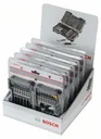 Screwdriver bits and socket wrench set, with quick-change universal holder and universal magnetic holder, 43 pieces