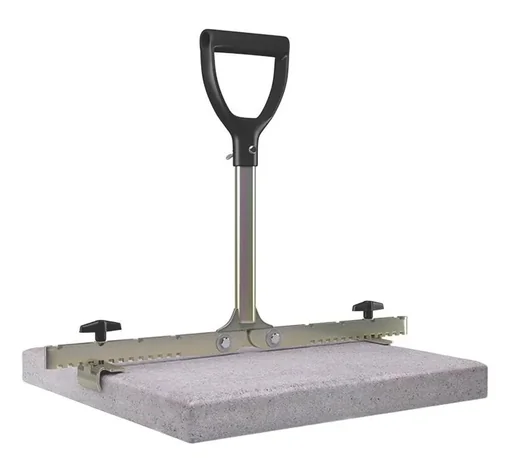 "Plate lifter with extra long handle 30 - 62 cm image"