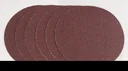 Sandpaper K120, diameter 125 mm, self-adhesive, 6 pieces