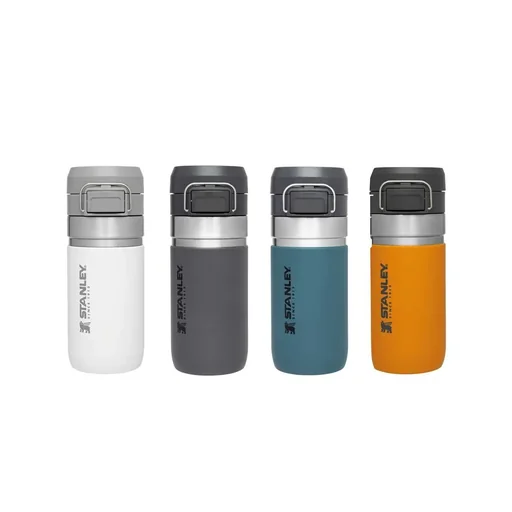"Quick Flip Water Bottle 0.47 l, Polar, vacuum insulation, safety cap image"