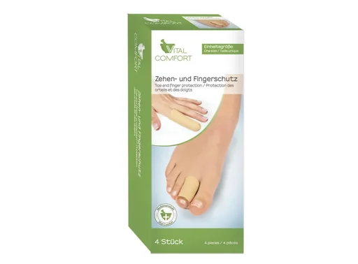 "Finger and toe protectors, 2 each image"