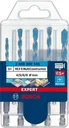 Drill bit set HEX-9 MC Expert, 5 pieces
