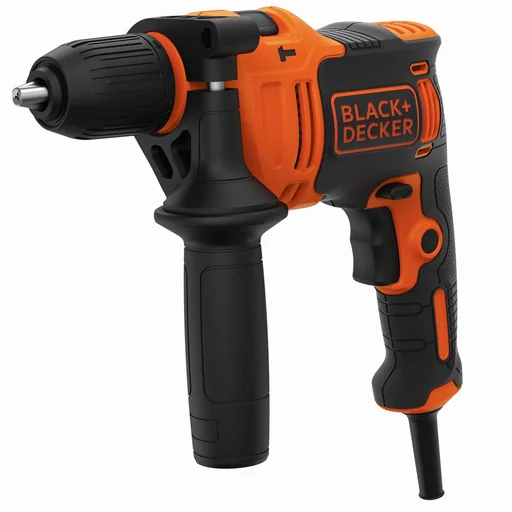 "Impact drill 1-speed 710 watts BEH710K-QS image"