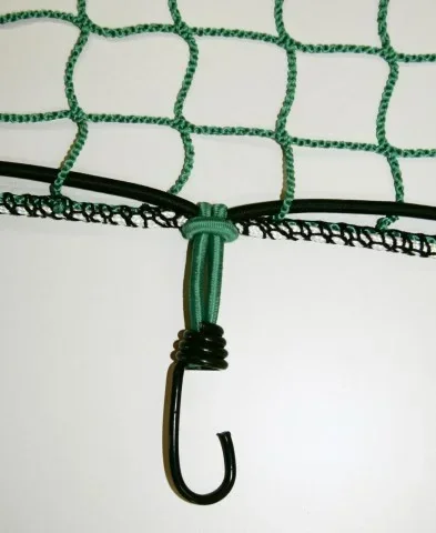 "Rubber tensioners for cargo nets, tarpaulins and luggage securing, 6 pieces image"