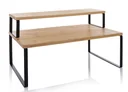 Kitchen step shelf 2-piece