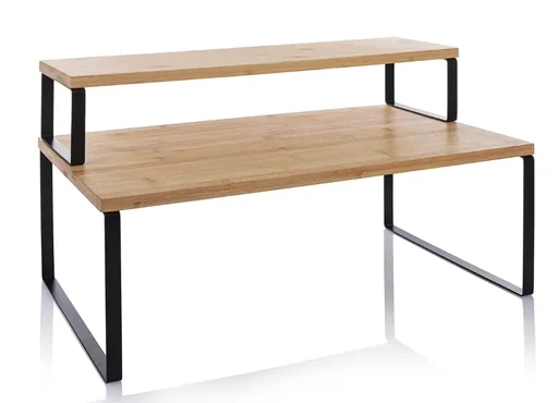 "Kitchen step shelf 2-piece image"