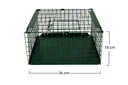 Net trap with catch basket