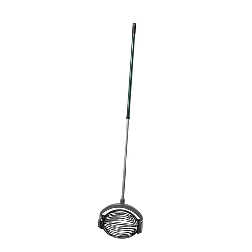 "Rolling collector / fruit collector, large with aluminum telescopic handle image"