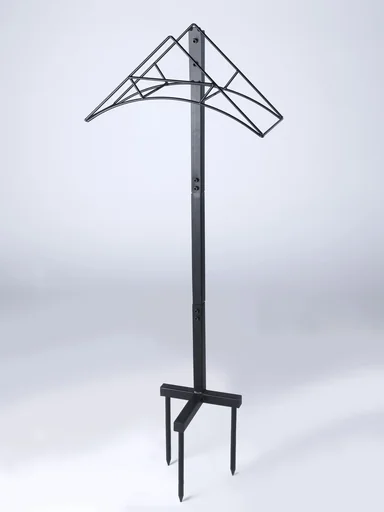 "Mobile garden hose stand image"